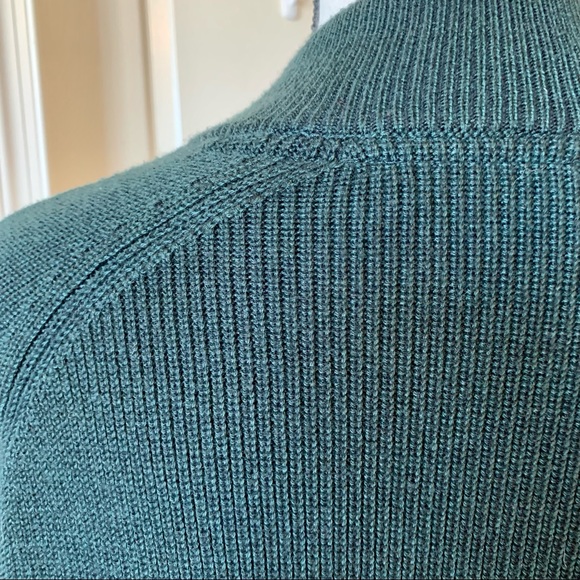 TED BAKER London Textured 1/4 Zip High Neck Hardmun Sweater—SZ. 2XL - Picture 7 of 16